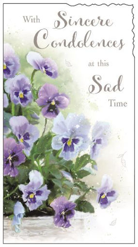 Picture of SINCERE CONDOLENCES CARD